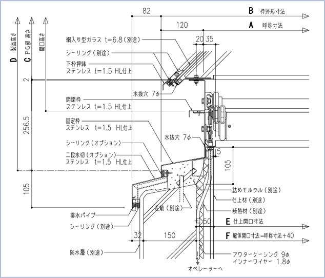 標準納まり図